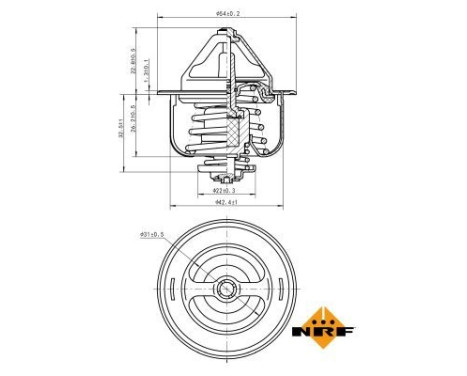 Thermostat, liquide de refroidissement, Image 5