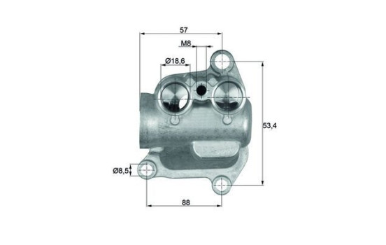 Thermostat, refroidissement d'huile