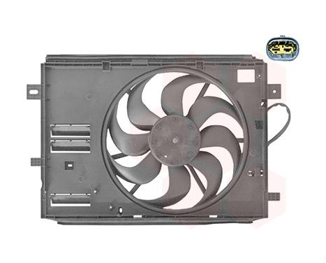 cadre + vis + évent moteur. 0979746 International Radiators