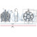 roue de ventilateur de refroidissement 850265 Nissens, Vignette 6