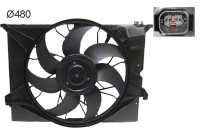 Roue de ventilateur de refroidissement CFF 486 000S Mahle