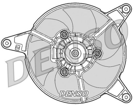 roue de ventilateur de refroidissement DER09090 Denso