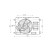 Roue de ventilateur de refroidissement DIEDERICHS Climat DCL1125