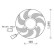 Roue de ventilateur de refroidissement DIEDERICHS Climat DCL1243