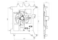 Roue de ventilateur de refroidissement RT7687 Ava Quality Cooling