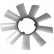 Roue du souffleur, refroidissementdu moteur 3075741 International Radiators