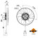 Roue du ventilateur de refroidissement 470039 NRF, Vignette 5