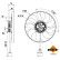 Roue du ventilateur de refroidissement 470041 NRF, Vignette 5