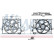 Roue du ventilateur de refroidissement 850126 Nissens