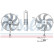 Roue du ventilateur de refroidissement 85940 Nissens, Vignette 6