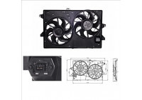ventilateur de refroidissement 47003 NRF