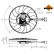 ventilateur de refroidissement 470054 NRF, Vignette 4