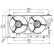 ventilateur de refroidissement 47030 NRF