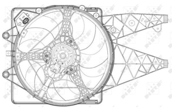 ventilateur de refroidissement 47203 NRF