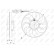 ventilateur de refroidissement 47398 NRF
