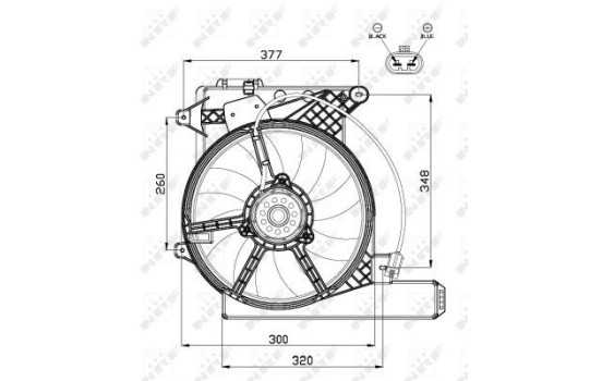 ventilateur de refroidissement 47488 NRF, Image 2