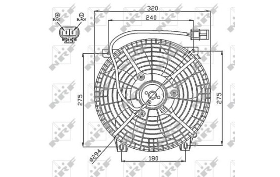 ventilateur de refroidissement 47752 NRF, Image 3
