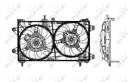 ventilateur de refroidissement 47802 NRF