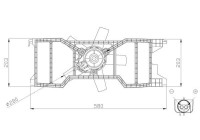 ventilateur de refroidissement 47944 NRF