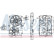 ventilateur de refroidissement 850092 Nissens