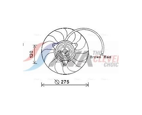 ventilateur de refroidissement AI7515 Ava Quality Cooling