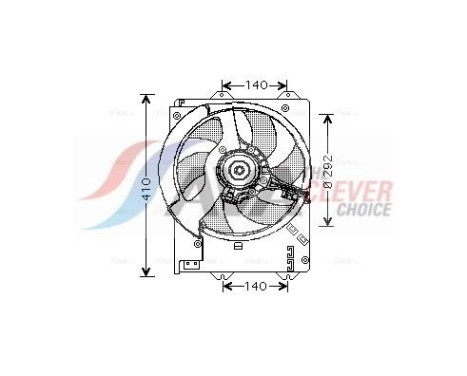 ventilateur de refroidissement AU7501 Ava Quality Cooling
