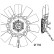 ventilateur de refroidissement CFF 460 000P Mahle, Vignette 3