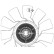 ventilateur de refroidissement CFF 497 000P Mahle