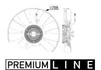ventilateur de refroidissement CFF 527 000P Mahle