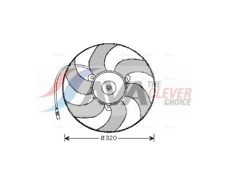 ventilateur de refroidissement CN7519 Ava Quality Cooling