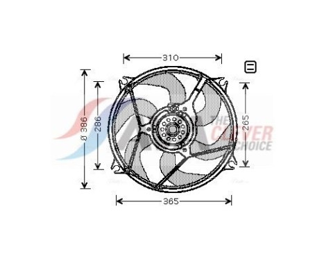 ventilateur de refroidissement CN7530 Ava Quality Cooling