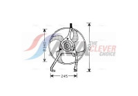 ventilateur de refroidissement CN7538 Ava Quality Cooling