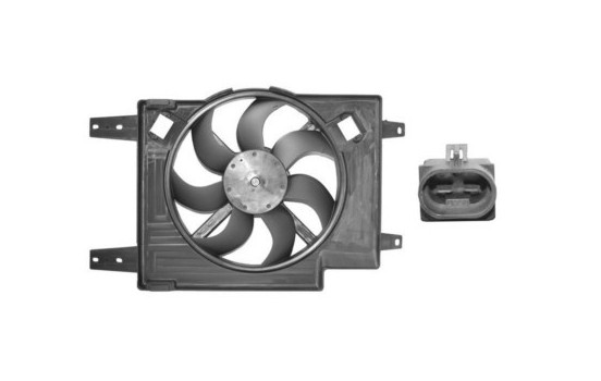 VENTILATEUR DE REFROIDISSEMENT COMPLET 1.6.1.8.2.0 avec AIRCO 0156747 International Radiators