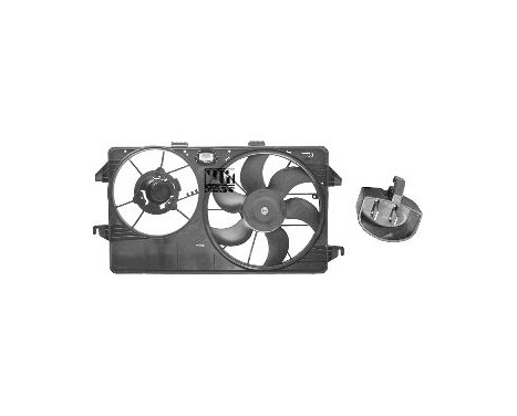 VENTILATEUR DE REFROIDISSEMENT COMPLET 1.8TDCi avec AIRCO 1884750 International Radiators, Image 2