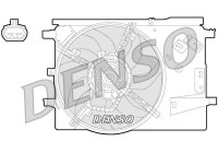ventilateur de refroidissement DER09053 Denso