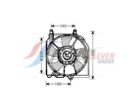 ventilateur de refroidissement DN7521 Ava Quality Cooling