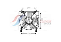 ventilateur de refroidissement DW7509 Ava Quality Cooling