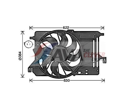 ventilateur de refroidissement FD7685 Ava Quality Cooling