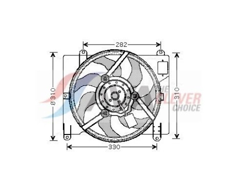 ventilateur de refroidissement FT7504 Ava Quality Cooling
