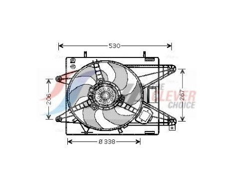 ventilateur de refroidissement FT7510 Ava Quality Cooling