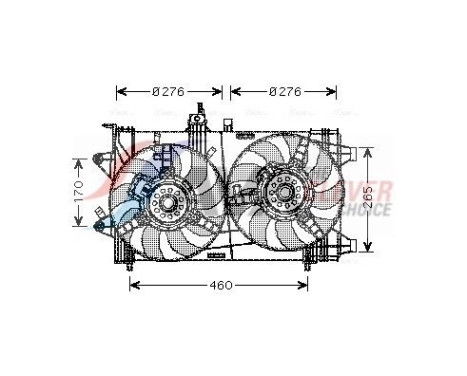 ventilateur de refroidissement FT7561 Ava Quality Cooling