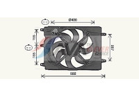 ventilateur de refroidissement FT7616 Ava Quality Cooling