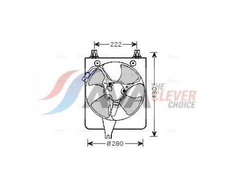 ventilateur de refroidissement HD7529 Ava Quality Cooling