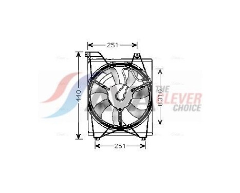ventilateur de refroidissement KA7516 Ava Quality Cooling