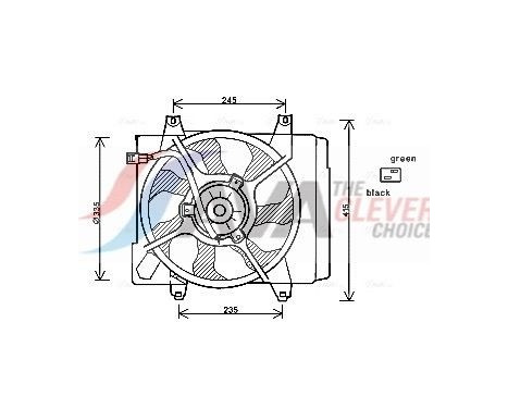 ventilateur de refroidissement KA7520 Ava Quality Cooling