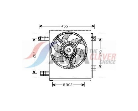 ventilateur de refroidissement MC7501 Ava Quality Cooling