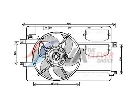ventilateur de refroidissement MC7506 Ava Quality Cooling