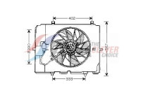 ventilateur de refroidissement MS7502 Ava Quality Cooling