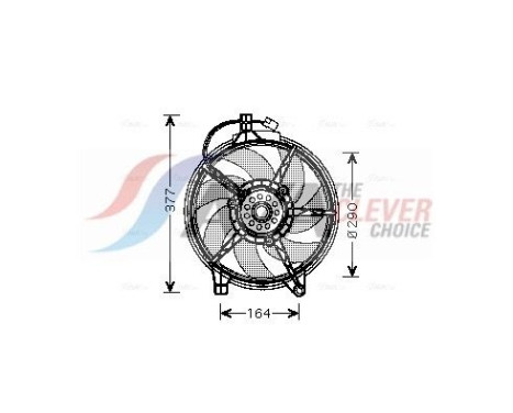 ventilateur de refroidissement MS7517 Ava Quality Cooling