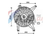 ventilateur de refroidissement MT7528 Ava Quality Cooling